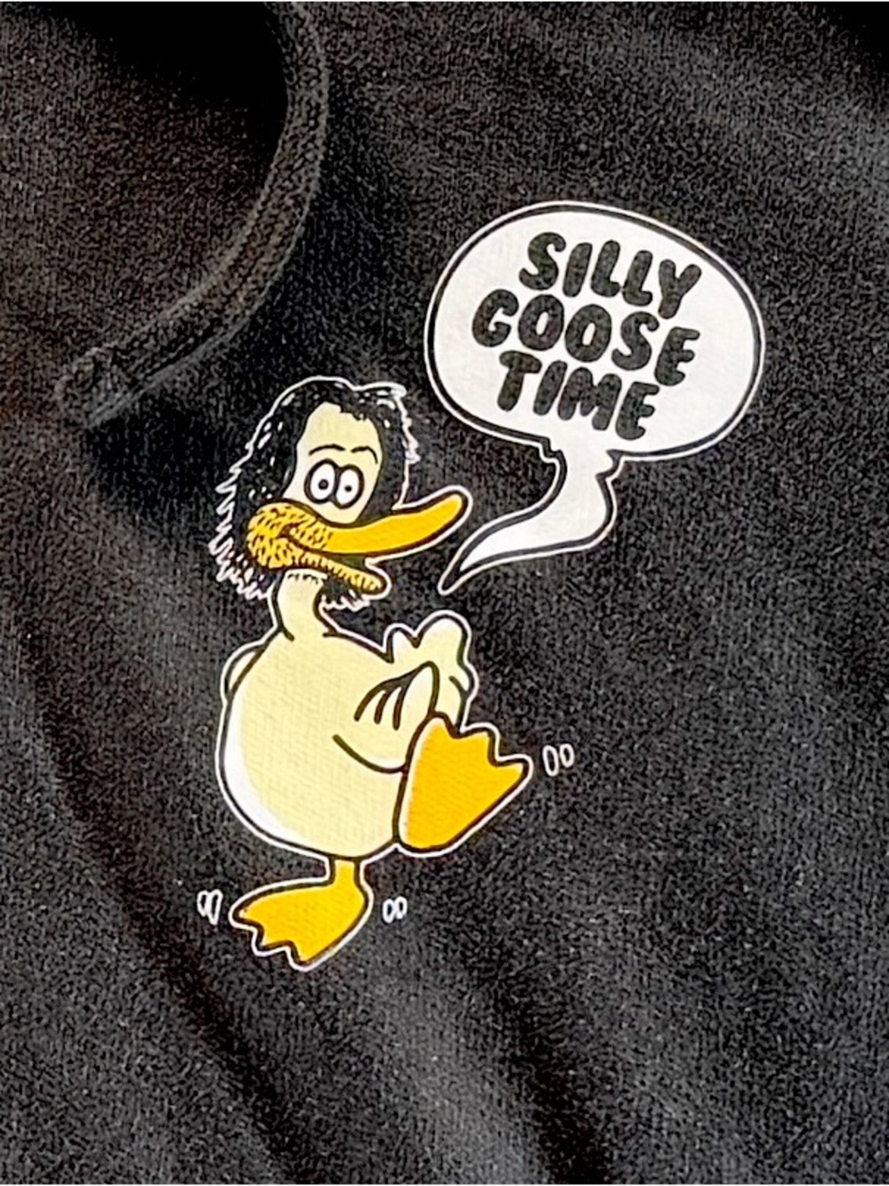 Chris D’Elia Silly Goose Time 2X Hooded Pullover Sweatshirt Hoodie Delia Comedy
